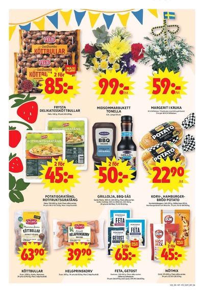 ICA Maxi reklamblad i vecka 25 sida 6