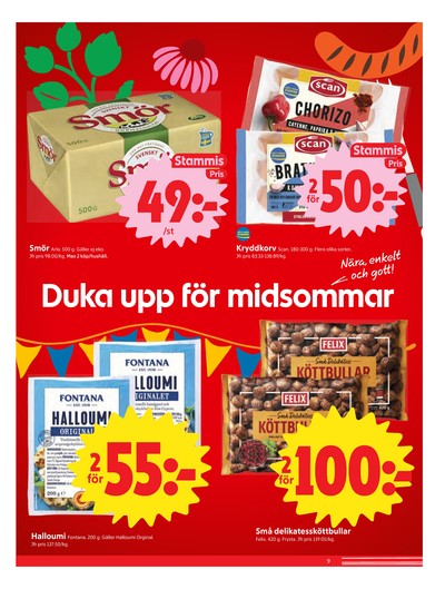 ICA Nära reklamblad i vecka 25 sida 9