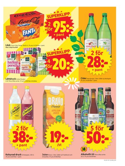 ICA Supermarket reklamblad i vecka 25 sida 11