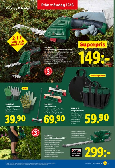 Lidl reklamblad i vecka 25 sida 20