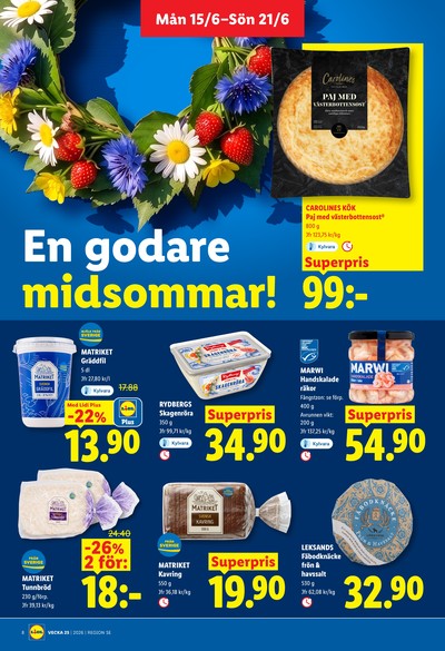 Lidl reklamblad i vecka 25 sida 8