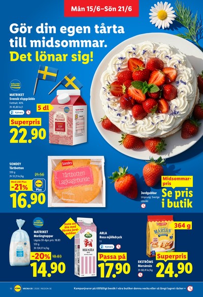 Lidl reklamblad i vecka 25 sida 10