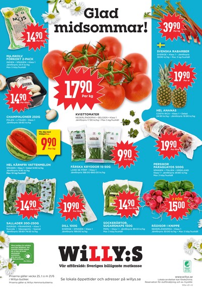 WILLY:S reklamblad i vecka 25 sida 12