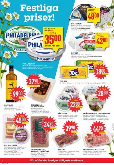 WILLY:S reklamblad i vecka 25 sida 6