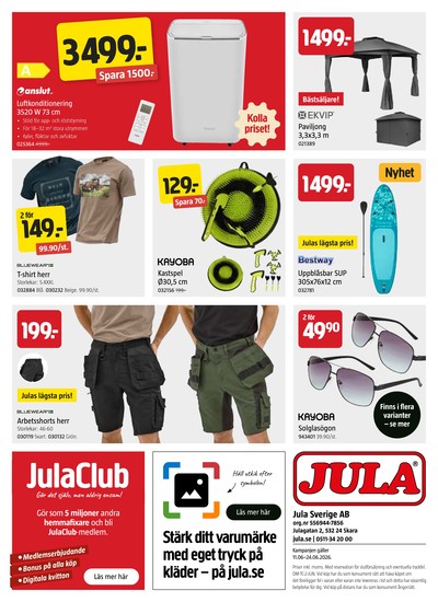 Jula reklamblad i vecka 25 sida 10