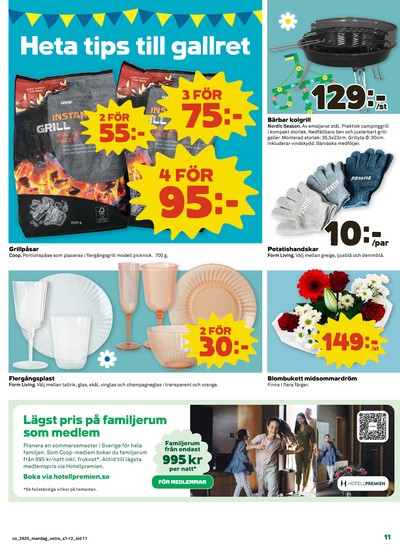 Coop reklamblad i vecka 25 sida 11