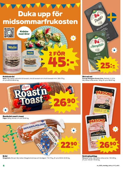 Coop reklamblad i vecka 25 sida 6