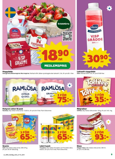 Coop reklamblad i vecka 25 sida 9