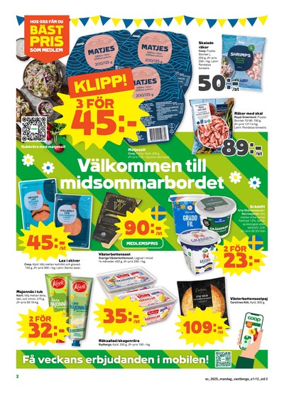Stora Coop reklamblad i vecka 25 sida 2
