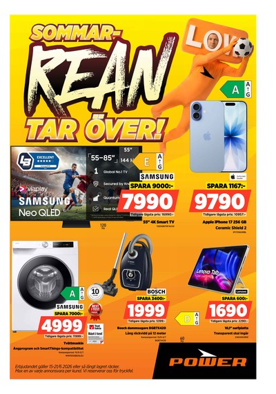 Power reklamblad i vecka 25 sida 1