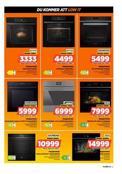 Power reklamblad i vecka 25 sida 43