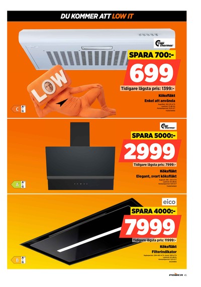 Power reklamblad i vecka 25 sida 45