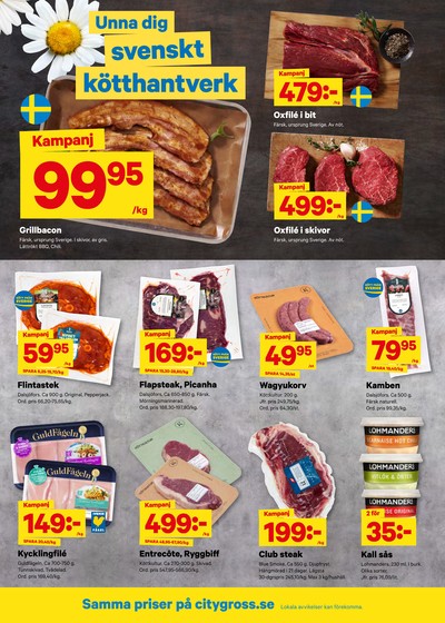 City Gross reklamblad i vecka 25 sida 2