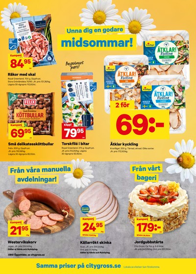 City Gross reklamblad i vecka 25 sida 13