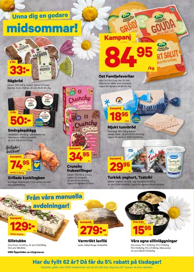 City Gross reklamblad i vecka 25 sida 6