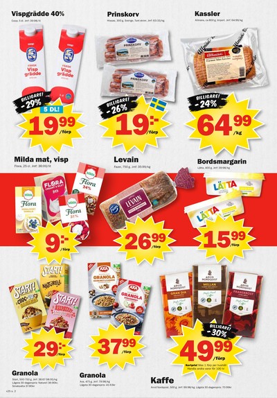 Pekås reklamblad i vecka 25 sida 2