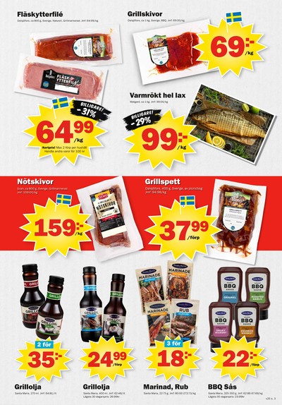 Pekås reklamblad i vecka 25 sida 3