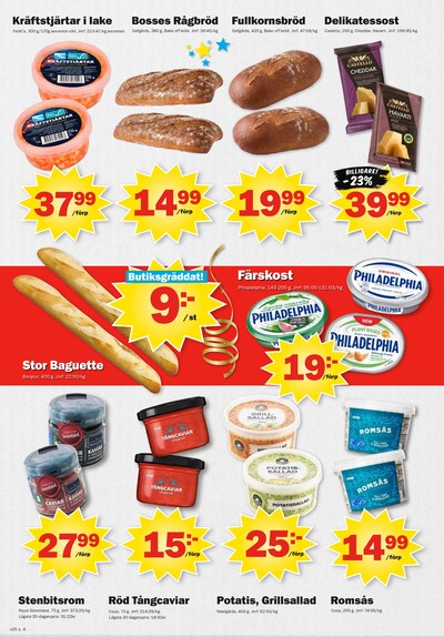 Pekås reklamblad i vecka 25 sida 4