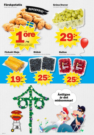 Pekås reklamblad i vecka 25 sida 6