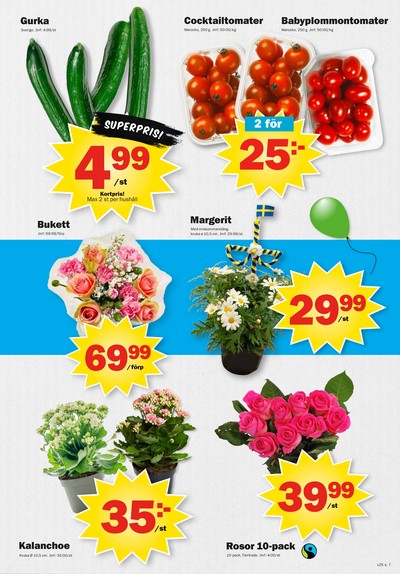 Pekås reklamblad i vecka 25 sida 7