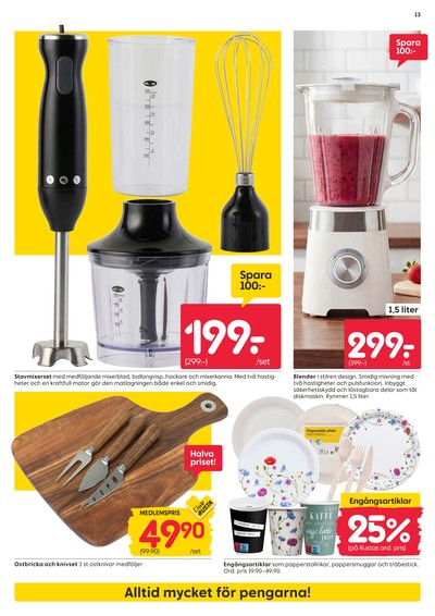Rusta reklamblad i vecka 25 sida 13