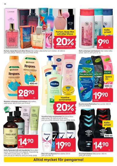 Rusta reklamblad i vecka 25 sida 14