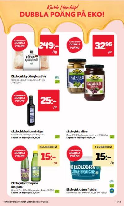 Hemköp reklamblad i vecka 25 sida 12