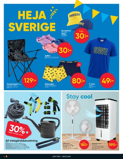 Dollarstore reklamblad i vecka 25 sida 4