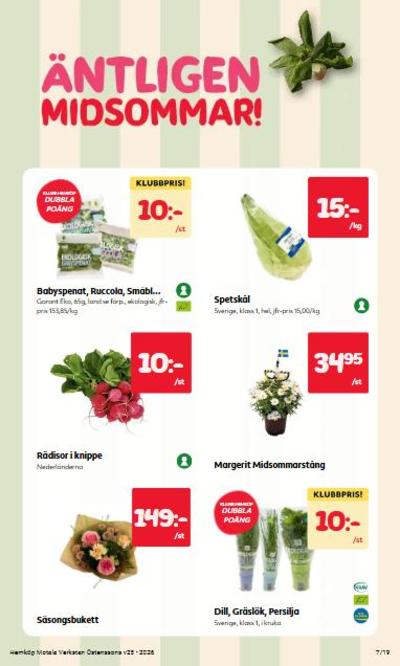 Östenssons reklamblad i vecka 25 sida 7