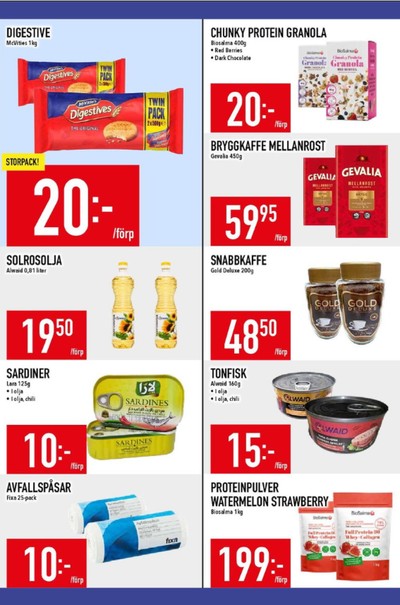 MatDax reklamblad i vecka 25 sida 21
