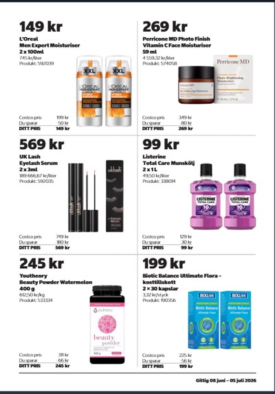 Costco reklamblad i vecka 26 sida 13