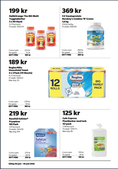 Costco reklamblad i vecka 26 sida 14