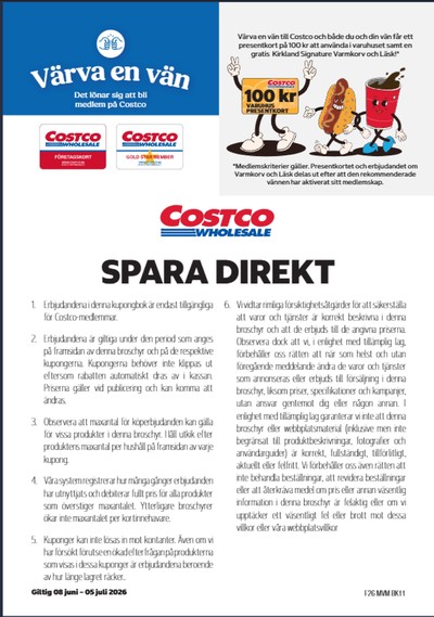 Costco reklamblad i vecka 26 sida 16