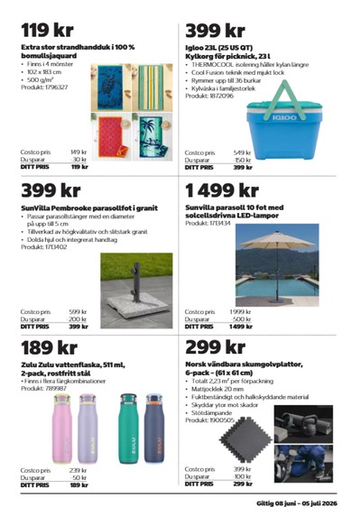 Costco reklamblad i vecka 26 sida 3
