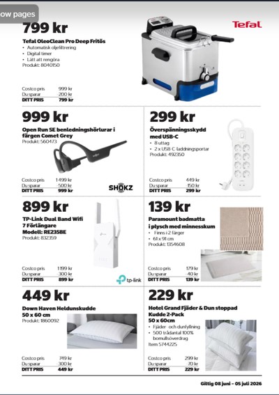 Costco reklamblad i vecka 26 sida 5