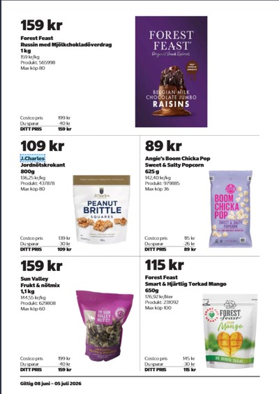 Costco reklamblad i vecka 26 sida 10