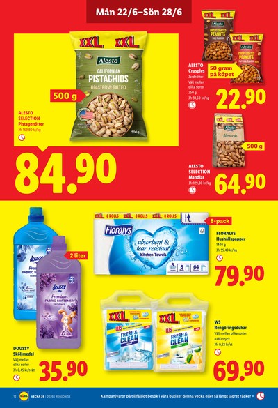 Lidl reklamblad i vecka 26 sida 12