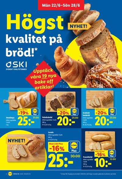 Lidl reklamblad i vecka 26 sida 4