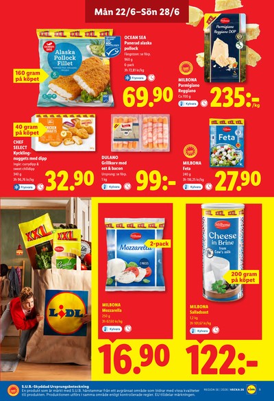 Lidl reklamblad i vecka 26 sida 9
