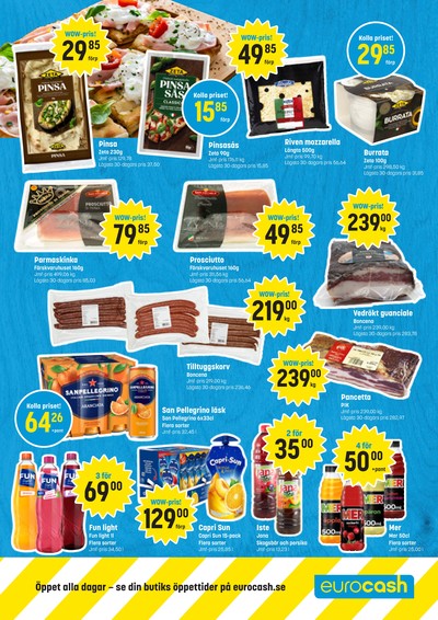 Eurocash reklamblad i vecka 26 sida 3