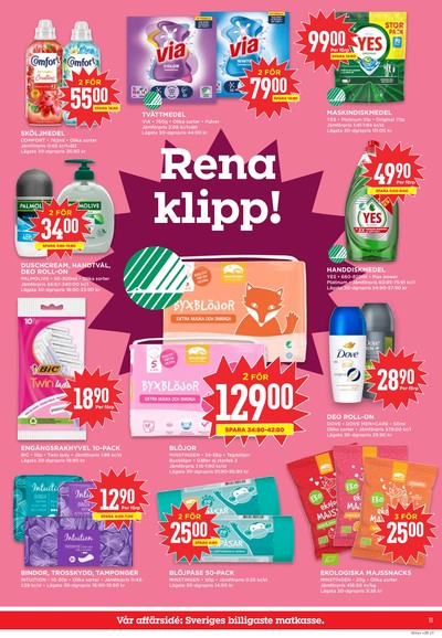 WILLY:S reklamblad i vecka 26 sida 11