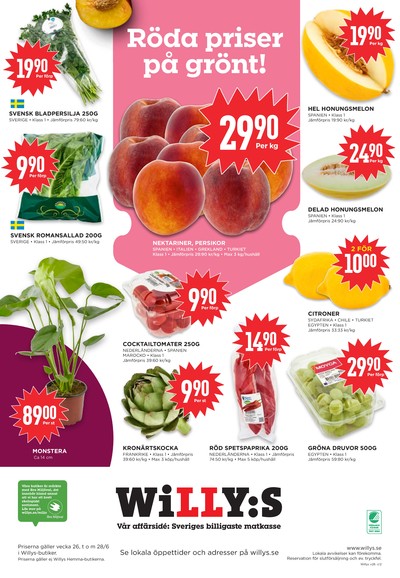 WILLY:S reklamblad i vecka 26 sida 12