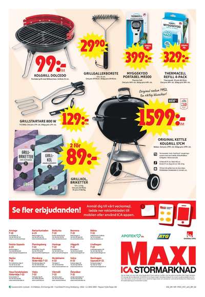 ICA Maxi reklamblad i vecka 26 sida 17
