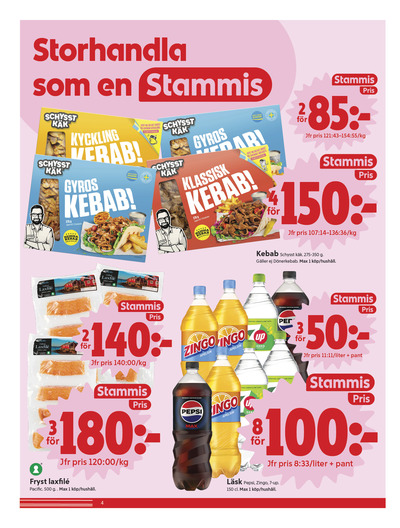 ICA Nära reklamblad i vecka 26 sida 4