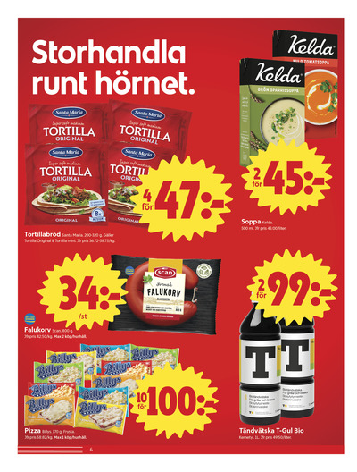 ICA Nära reklamblad i vecka 26 sida 6