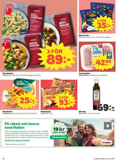 Coop reklamblad i vecka 26 sida 4