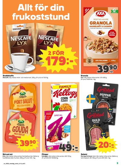 Coop reklamblad i vecka 26 sida 5