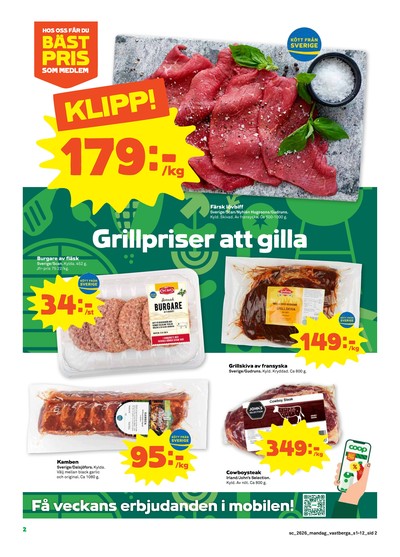 Stora Coop reklamblad i vecka 26 sida 2