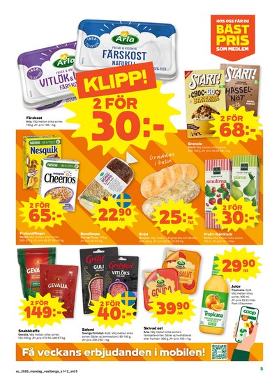 Stora Coop reklamblad i vecka 26 sida 5