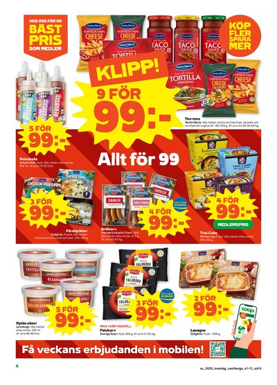 Stora Coop reklamblad i vecka 26 sida 6
